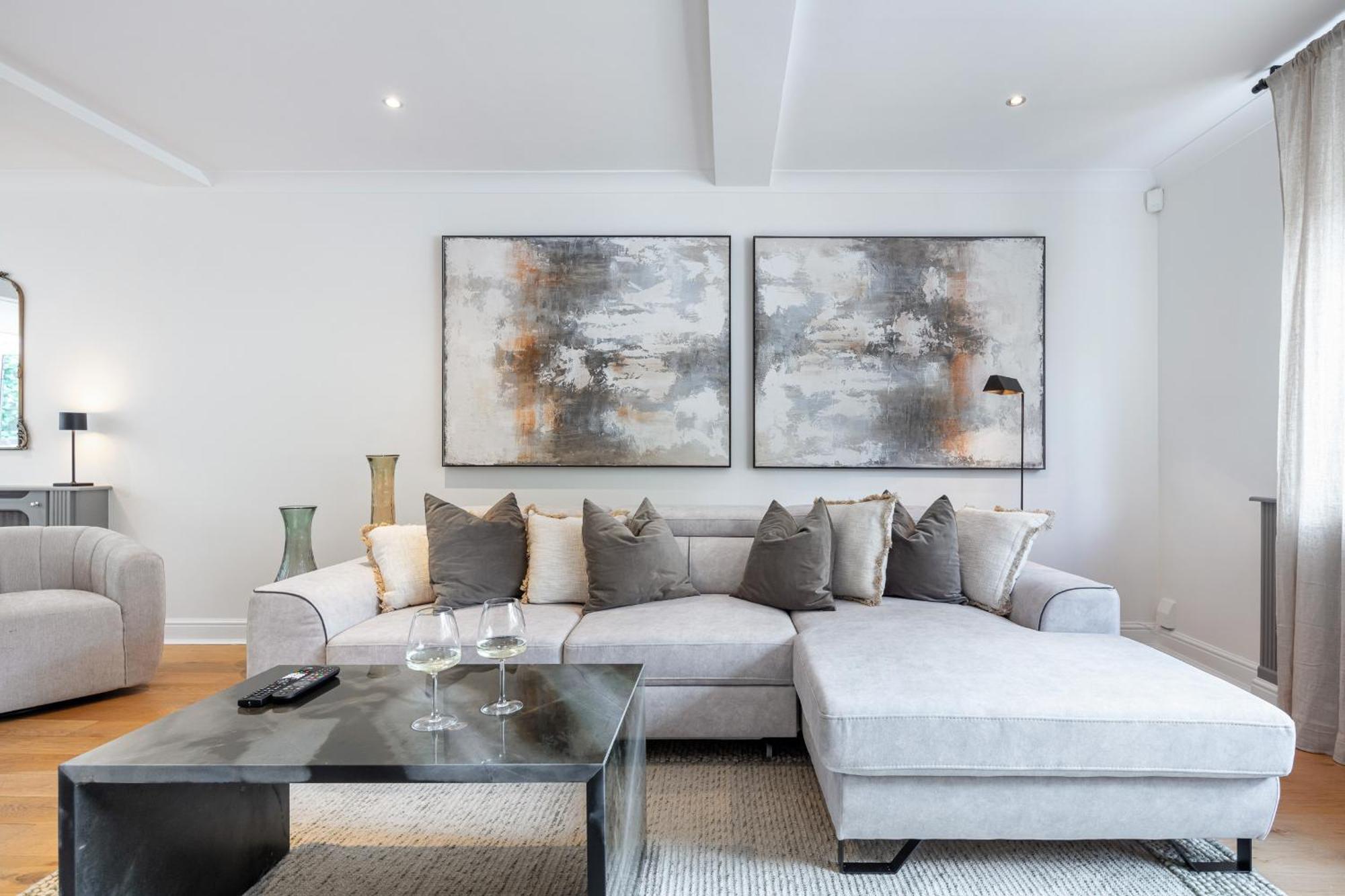 Вілла Rare 4Beds Townhouse In Kensington With Patio Лондон Екстер'єр фото