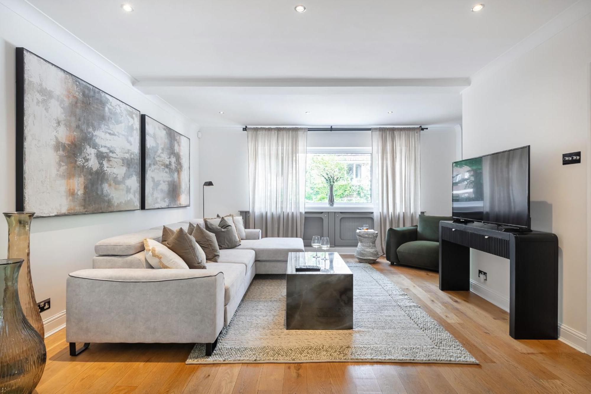 Вілла Rare 4Beds Townhouse In Kensington With Patio Лондон Екстер'єр фото
